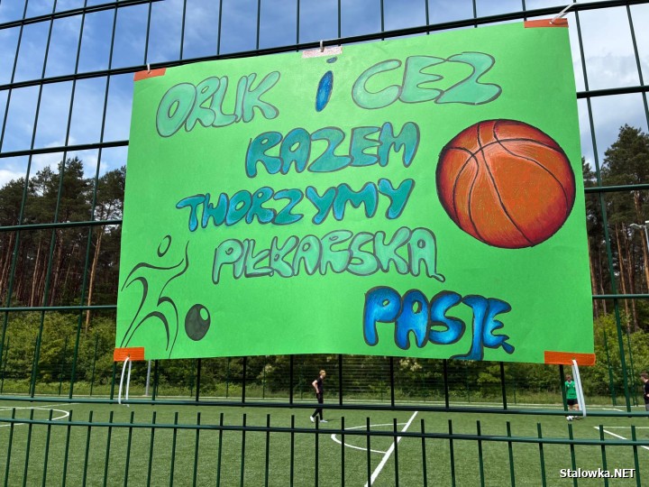 Orlik przy Centrum Edukacji Zawodowej w Stalowej Woli po remoncie.