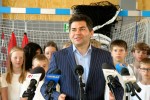 Otwarcie hali sportowej przy PSP nr 5 w Stalowej Woli.