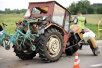 W Przyszowie doszło do wypadku z udziałem traktora.