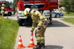 Pysznica: wypadek na Sportowej. Ranna matka z półtorarocznym dzieckiem.