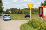Pysznica: wypadek na Sportowej. Ranna matka z półtorarocznym dzieckiem.