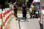 Na ulicy Poniatowskiego w Stalowej Woli doszło do potrącenia rowerzysty.