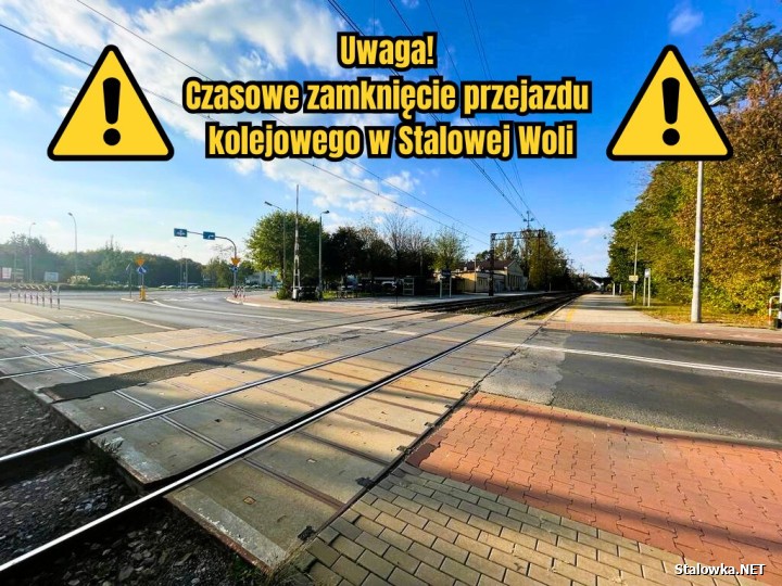 Czasowe zamknięcie przejazdu kolejowego w Stalowej Woli - ul. Mickiewicza.