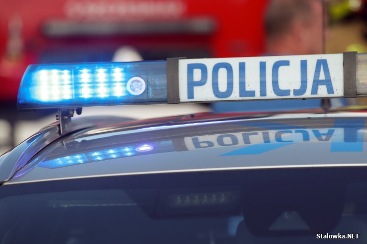 50-letni motocyklista po wypadku trafił do szpitala.