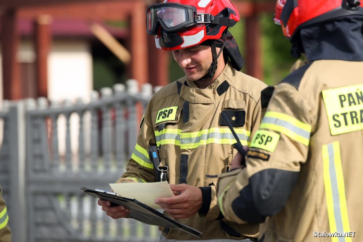 50-letni motocyklista po wypadku trafił do szpitala.
