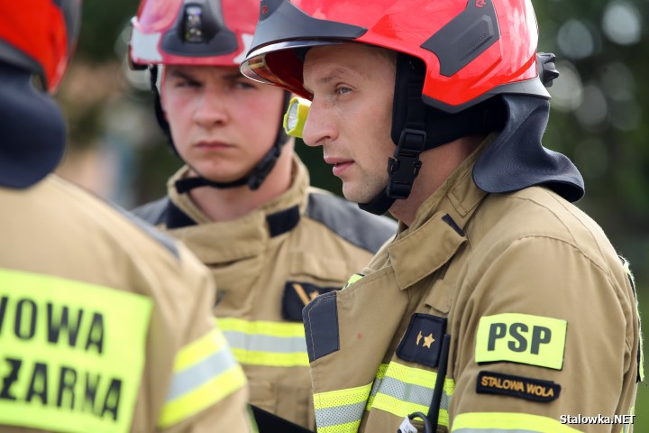 50-letni motocyklista po wypadku trafił do szpitala.