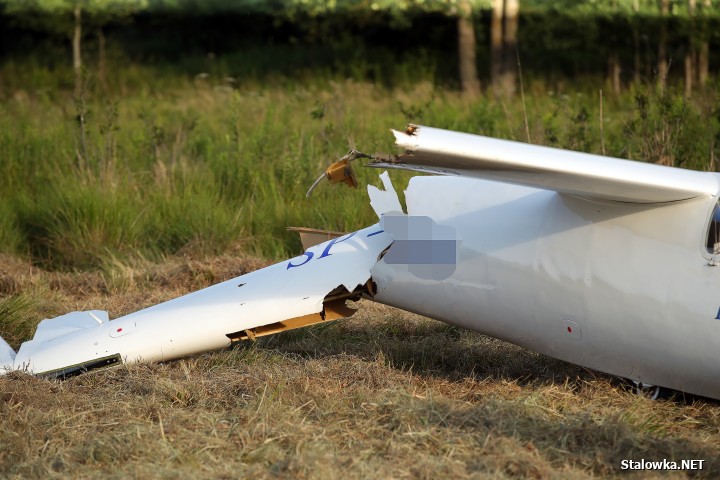 W miejscowości Musików rozbił się szybowiec. Na miejsce wezwano służby ratunkowe.