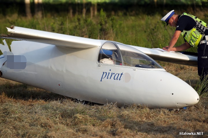 W miejscowości Musików rozbił się szybowiec. Na miejsce wezwano służby ratunkowe.