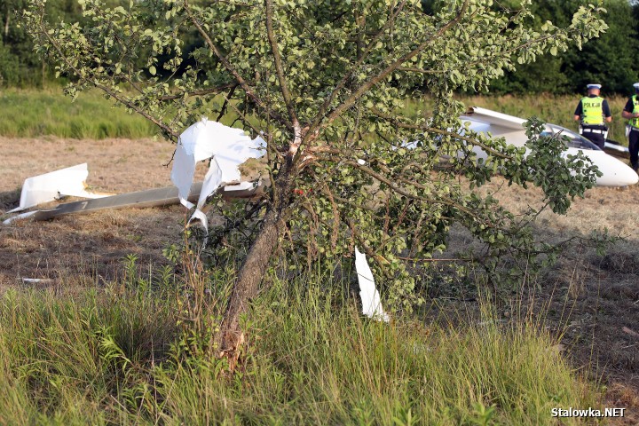 W miejscowości Musików rozbił się szybowiec. Na miejsce wezwano służby ratunkowe.