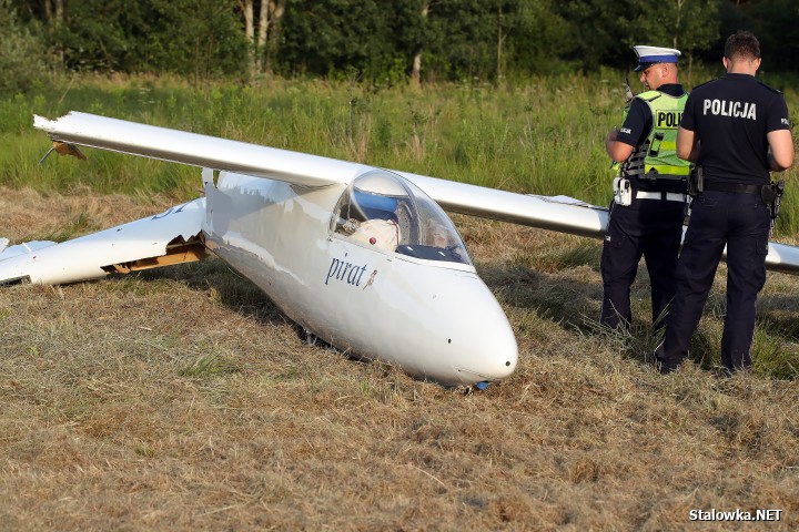 W miejscowości Musików rozbił się szybowiec. Na miejsce wezwano służby ratunkowe.