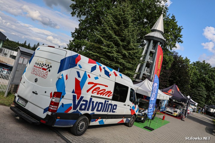 Krzysztof Faraś na wyścigu Limanowa -Przełęcz pod Ostrą.