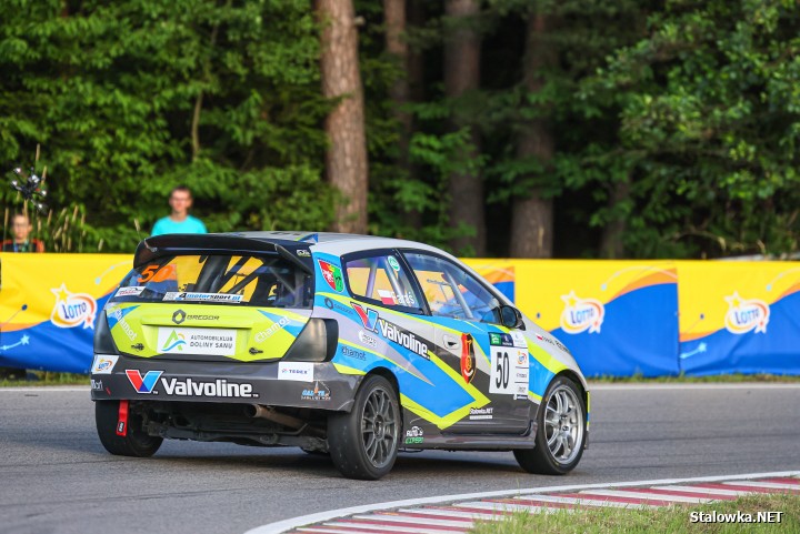 Krzysztof Faraś na wyścigu Limanowa -Przełęcz pod Ostrą.