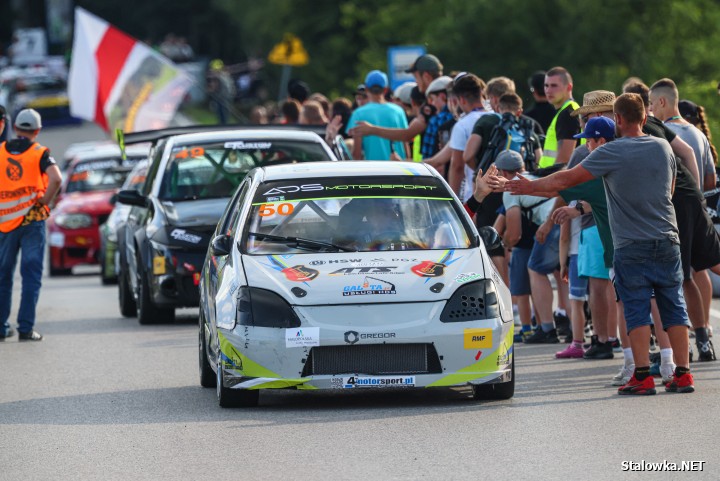 Krzysztof Faraś na wyścigu Limanowa -Przełęcz pod Ostrą.