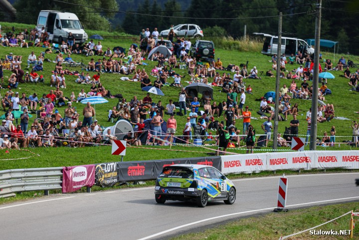 Krzysztof Faraś na wyścigu Limanowa -Przełęcz pod Ostrą.