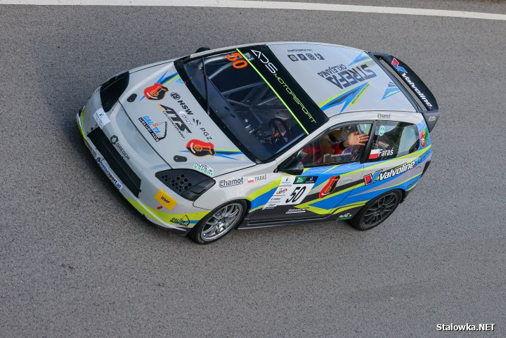 Krzysztof Faraś na wyścigu Limanowa -Przełęcz pod Ostrą.