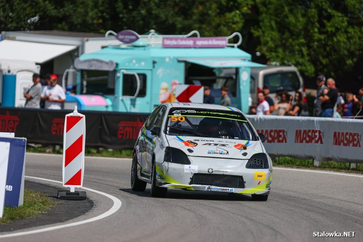 Krzysztof Faraś na wyścigu Limanowa -Przełęcz pod Ostrą.