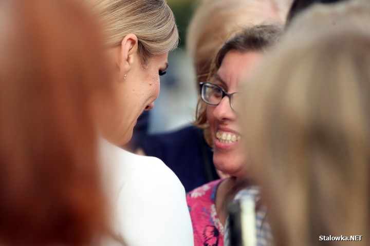 Wizyta Marty Nawrockiej w Stalowej Woli.