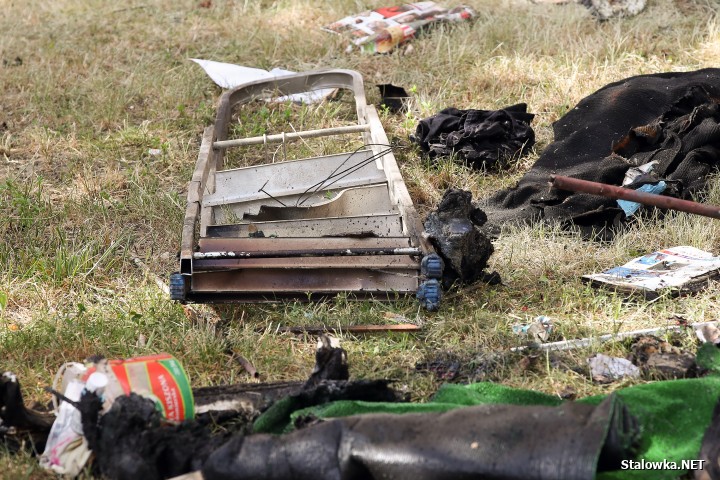 Stalowa Wola: pożar w bloku na Okulickiego.