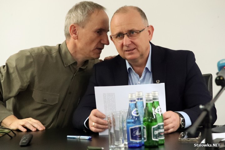 Spotkanie w sprawie strefy gospodarczej w Nadleśnictwie Rozwadów.