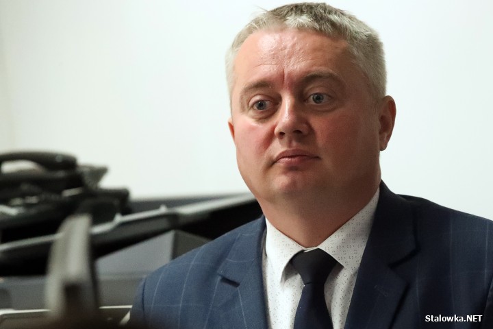 Spotkanie w sprawie strefy gospodarczej w Nadleśnictwie Rozwadów.