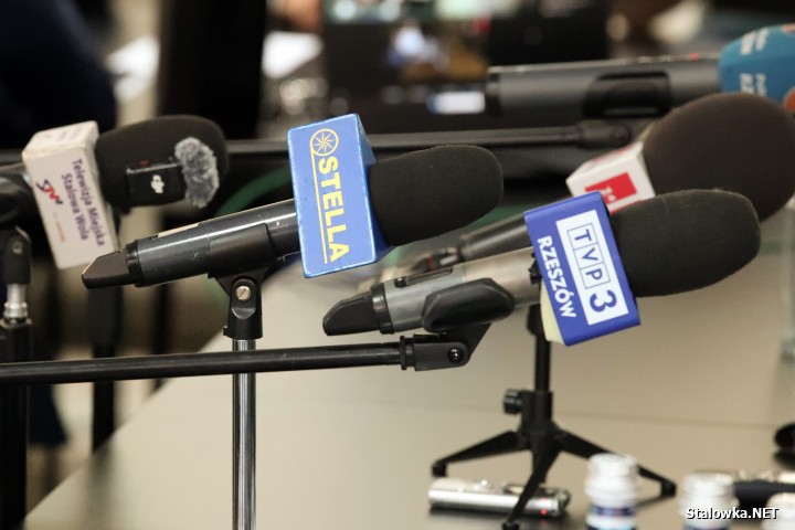 Spotkanie w sprawie strefy gospodarczej w Nadleśnictwie Rozwadów.