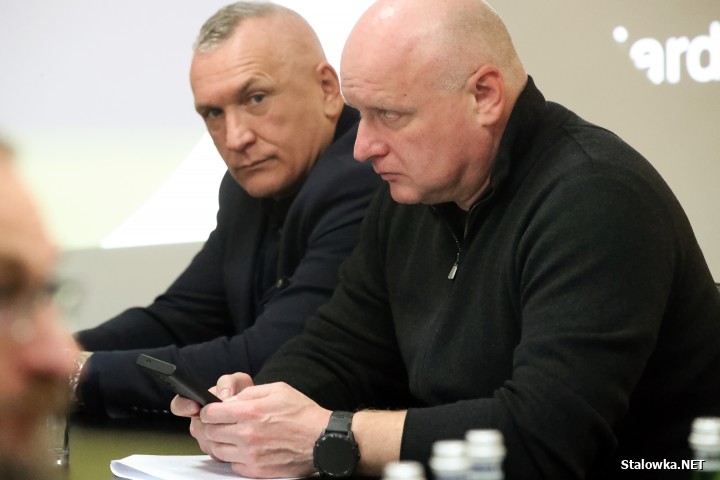 Spotkanie w sprawie strefy gospodarczej w Nadleśnictwie Rozwadów.