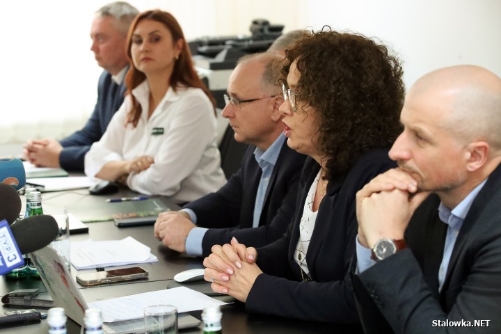 Spotkanie w sprawie strefy gospodarczej w Nadleśnictwie Rozwadów.