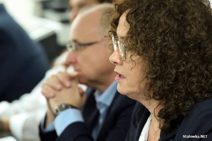 Spotkanie w sprawie strefy gospodarczej w Nadleśnictwie Rozwadów.