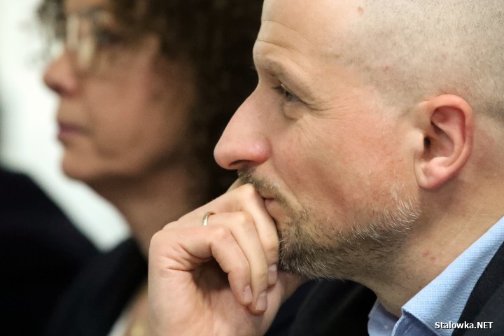 Spotkanie w sprawie strefy gospodarczej w Nadleśnictwie Rozwadów.