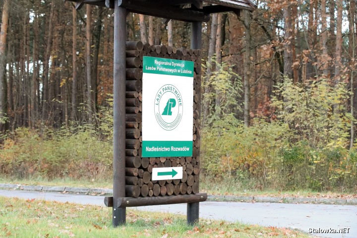 Spotkanie w sprawie strefy gospodarczej w Nadleśnictwie Rozwadów.