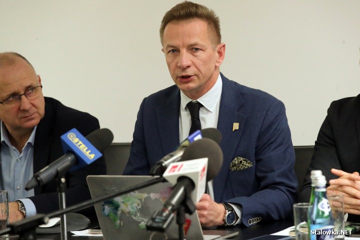 Spotkanie w sprawie strefy gospodarczej w Nadleśnictwie Rozwadów.