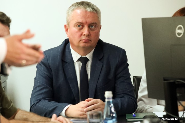 Spotkanie w sprawie strefy gospodarczej w Nadleśnictwie Rozwadów.