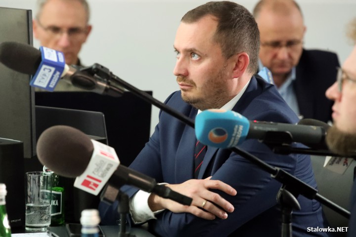 Spotkanie w sprawie strefy gospodarczej w Nadleśnictwie Rozwadów.