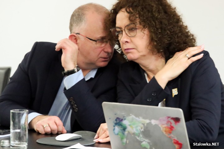 Spotkanie w sprawie strefy gospodarczej w Nadleśnictwie Rozwadów.