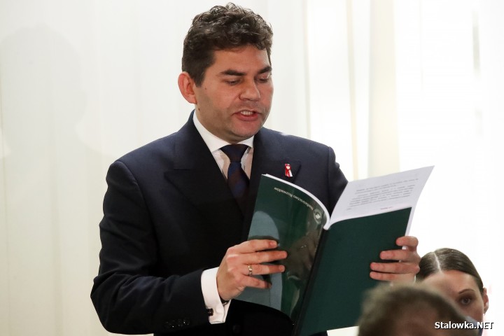 Spotkanie w sprawie strefy gospodarczej w Nadleśnictwie Rozwadów.