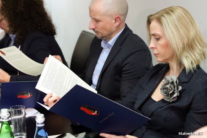 Spotkanie w sprawie strefy gospodarczej w Nadleśnictwie Rozwadów.