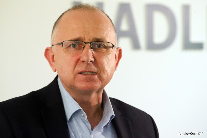 Spotkanie w sprawie strefy gospodarczej w Nadleśnictwie Rozwadów.