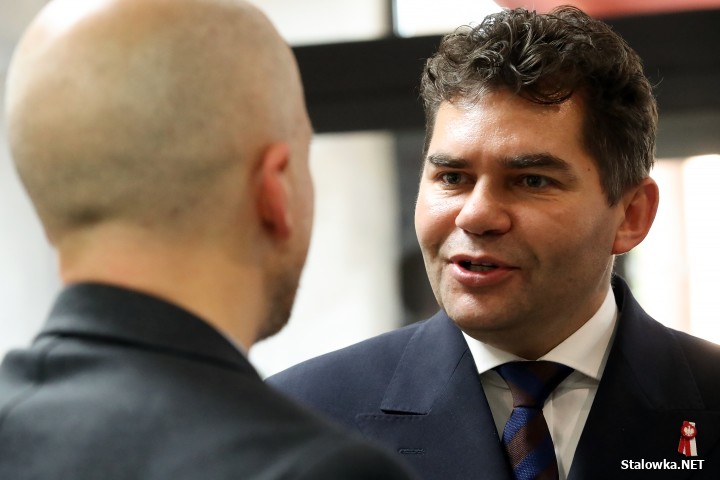 Spotkanie w sprawie strefy gospodarczej w Nadleśnictwie Rozwadów.