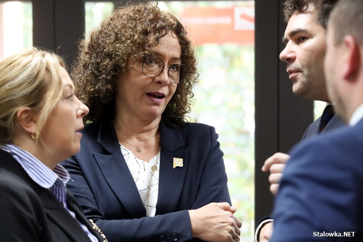 Spotkanie w sprawie strefy gospodarczej w Nadleśnictwie Rozwadów.