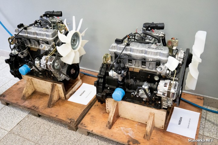 Centrum Edukacji Zawodowej w Stalowej Woli wzbogaciło się o dwa nowe silniki benzynowe, które zostały ufundowane przez prywatnego przedsiębiorcę.