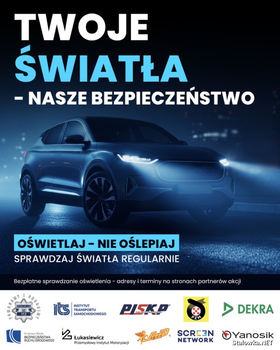 Twoje światła - nasze bezpieczeństwo.