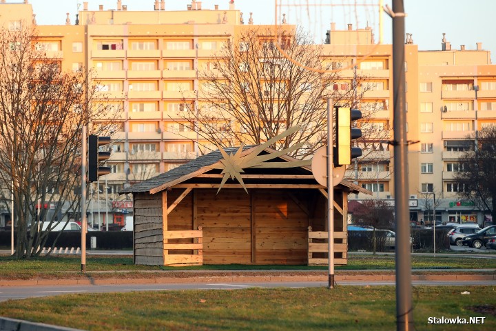 Bożonarodzeniowa szopka stanęła w centrum miasta.