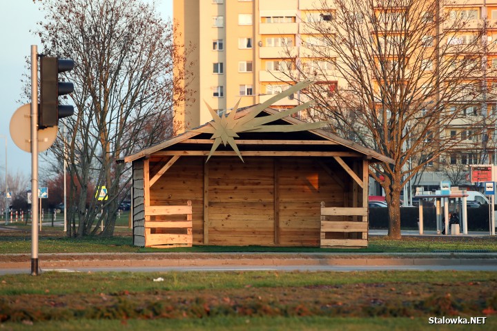 Bożonarodzeniowa szopka stanęła w centrum miasta.