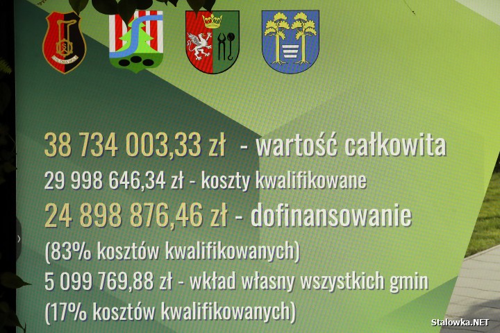 Konferencja prasowa dotycząca dofinansowania modernizacji ciągów pieszo-rowerowych na terenie Stalowej Woli.