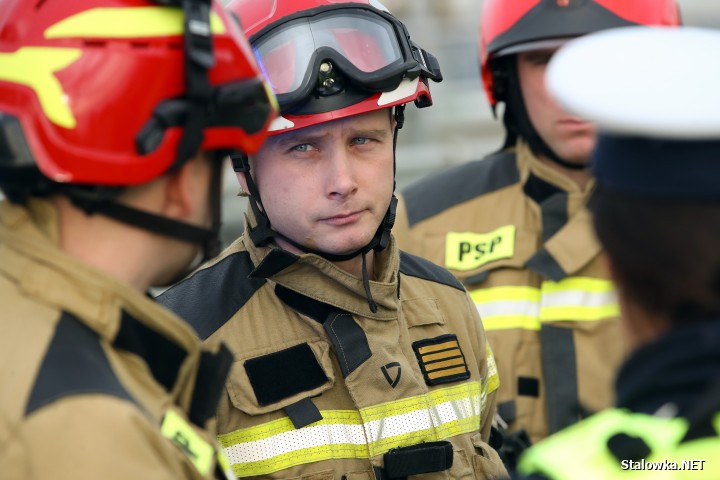 Na wiadukcie na ulicy Komisji Edukacji Narodowej w Stalowej Woli doszło do wypadku z udziałem skutera.