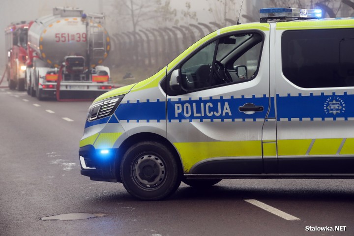 Pożar hali z paliwami alternatywnymi.