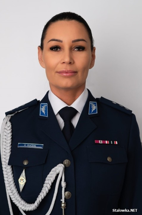 Komisarz Kamila Guczał. Od 8 stycznia 2026 roku komendant policji w Stalowej Woli.