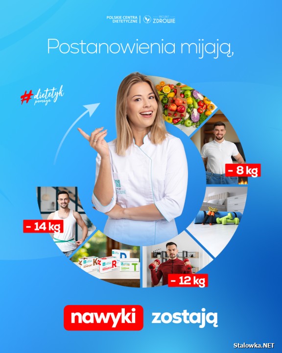 Postanowienia mijają, nawyki zostają. Bezpłatne konsultacje dietetyczne w Stalowej Woli.