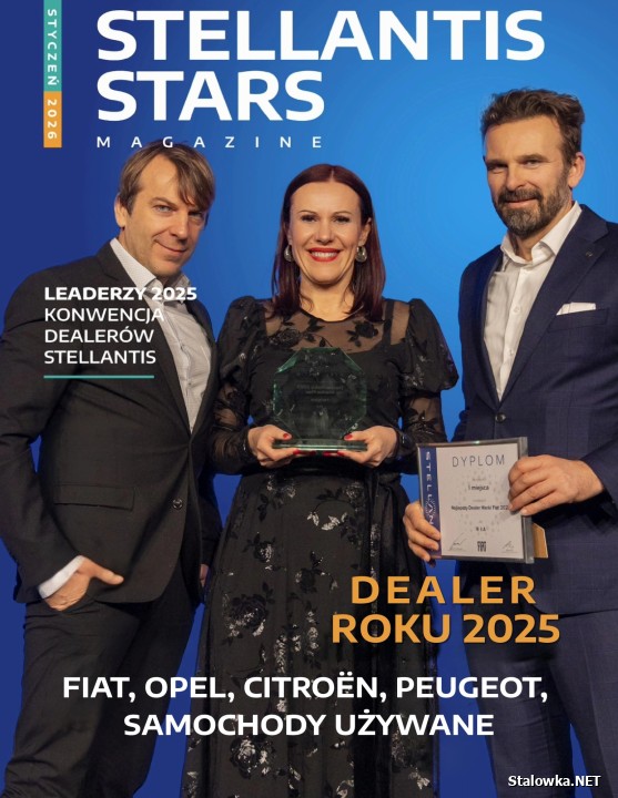 RIA Dealer z Jamnicy zwycięzcą Gali Stellantis 2026. Pięć tytułów dla Dealera Roku!