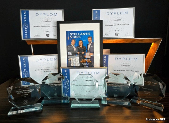 RIA Dealer z Jamnicy zwycięzcą Gali Stellantis 2026. Pięć tytułów dla Dealera Roku!